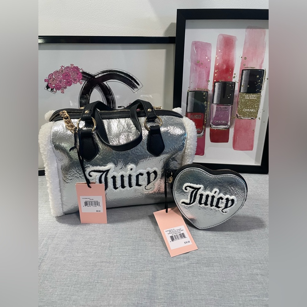 Juicy Couture Bundle Satchel & Wristlet